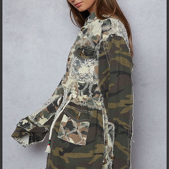 POL Camouflage Utility Jacket - Picture 2 of 4